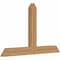 Ekena Millwork Portland Timber Gable Bracket, Western Red Cedar, 60"W x 38"H x 3 1/2"D x 5 1/2"F, 15/12 Pitch GBW060X38X0406POR00SWR - alternate 5